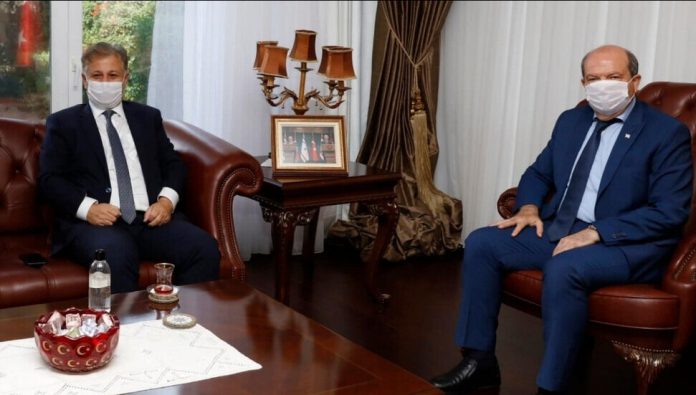 Cumhurbaşkanı Ersin Tatar, Ali Pilli