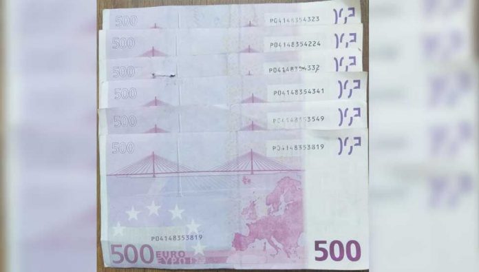 Polis sahte 500 Euro