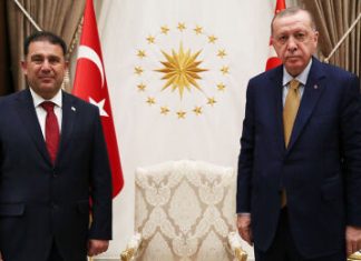 TC Cumhurbaşkanı Erdoğan, Başbakan Ersan Saner