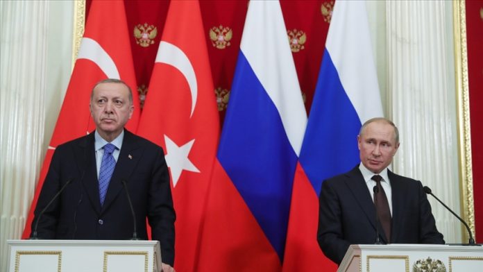 Cumhurbaşkanı Erdoğan ile Putin