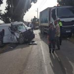 Mehmetçik -Yedikonuk yolunda kaza: 1 yaralı