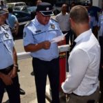 Sendikalar, Lefkoşa Polis Müdürlüğü önünde basın açıklaması yaptı