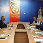 CTP, Güney Kıbrıs’ta faaliyet gösteren AKEL’i ziyaret ederek Genel Sekreter Stefanos Stefanou ve heyetiyle bir araya geldi.
