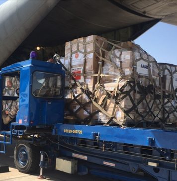 İnsani yardım malzemelerini taşıyan 11'inci uçak Pakistan'a ulaştı