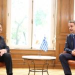 Rum lider Anastasiadis, Yunanistan Başbakanı Miçotakis’le görüştü