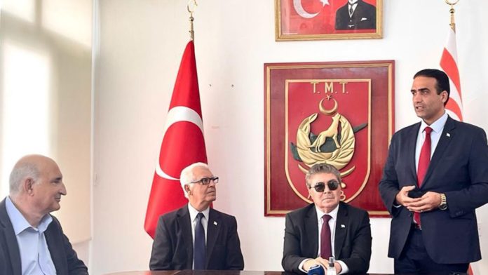 UBP’nin LTB Başkan adayı olarak açıkladığı Sadık Gardiyanoğlu, seçim ziyaretleri kapsamında bazı mukavemetçi örgütleri ziyaret etti.