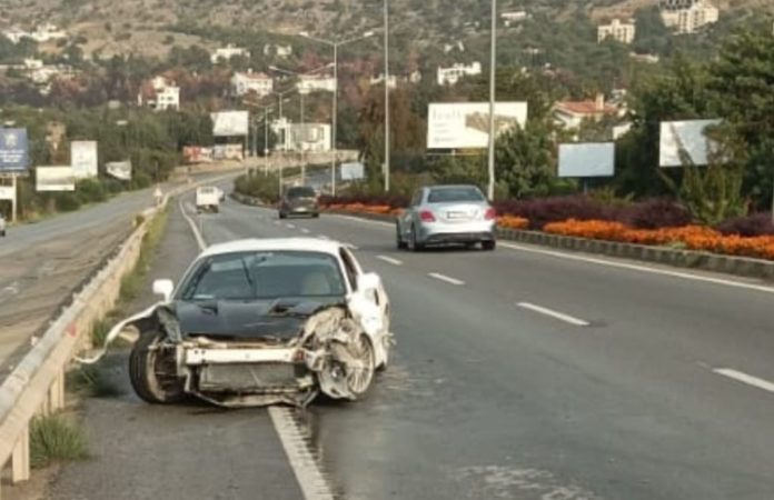 Lefkoşa-Girne ana yolunda trafik kazası: 1 kişi yaralandı