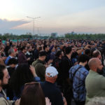 Lefkoşa Kermiya Çemberi'nde, külliye yapımını protesto etmek için “Külliyeye Hayır” yürüyüşü yapıldı.