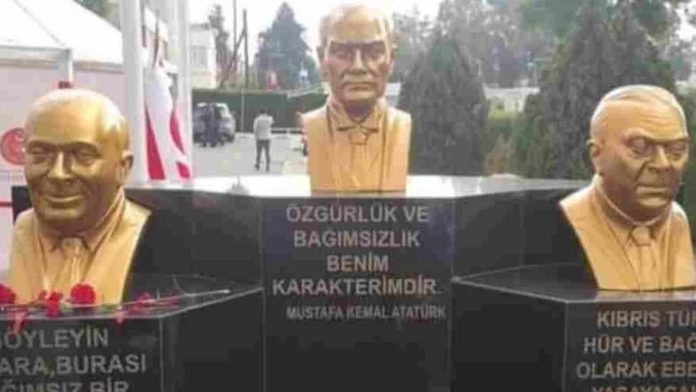 Meclis Başkanlığı, eleştirilere konu olan Mustafa Kemal Atatürk, Dr. Küçük ve Rauf Raif Denktaş