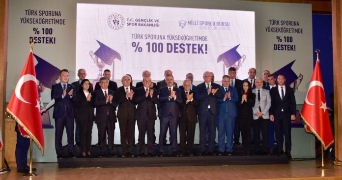 Türk Sporuna Yükseköğretimde Yüzde Yüz Destek