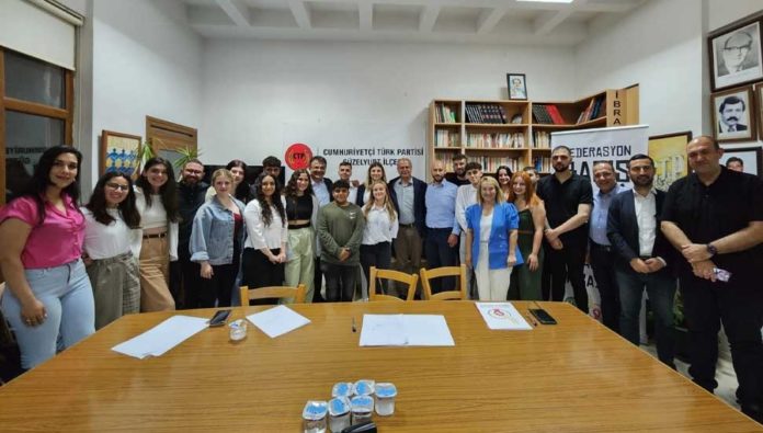 CTP Gençlik Örgütü Güzelyurt İlçe Başkanlığına Mustafa Özgören