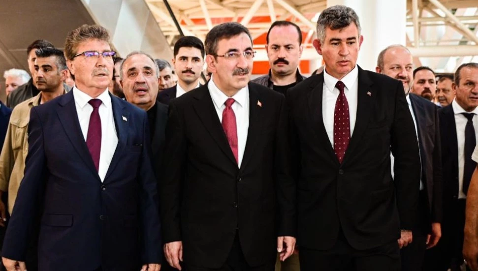 KKTC’ye gelen Türkiye’nin yeni Cumhurbaşkanı Yardımcısı Cevdet Yılmaz