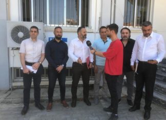 Kamuda yetkili sendikalar adına Kıbrıs Türk Öğretmenler Sendikası (KTÖS) Genel Sekreteri Burak Maviş