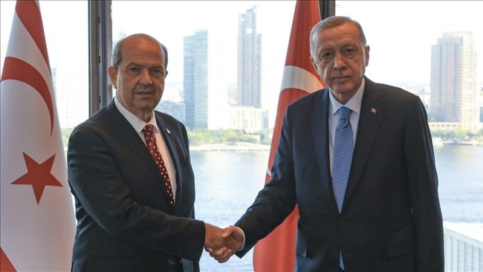 Türkiye Cumhurbaşkanı Erdoğan, KKTC Cumhurbaşkanı Tatar