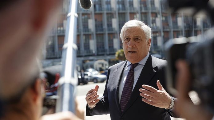 İtalya Dışişleri Bakanı Tajani
