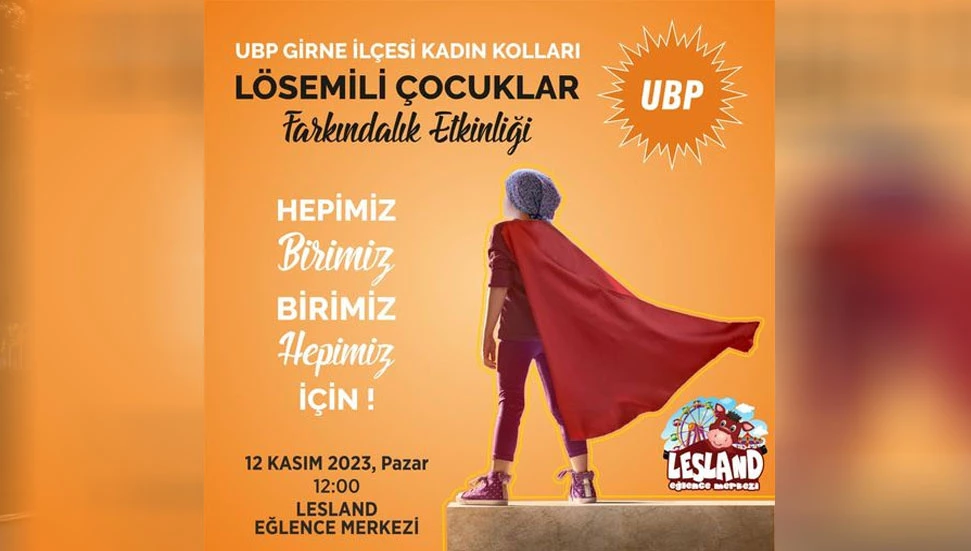UBP Girne Kadın Kolları farkındalık etkinliği