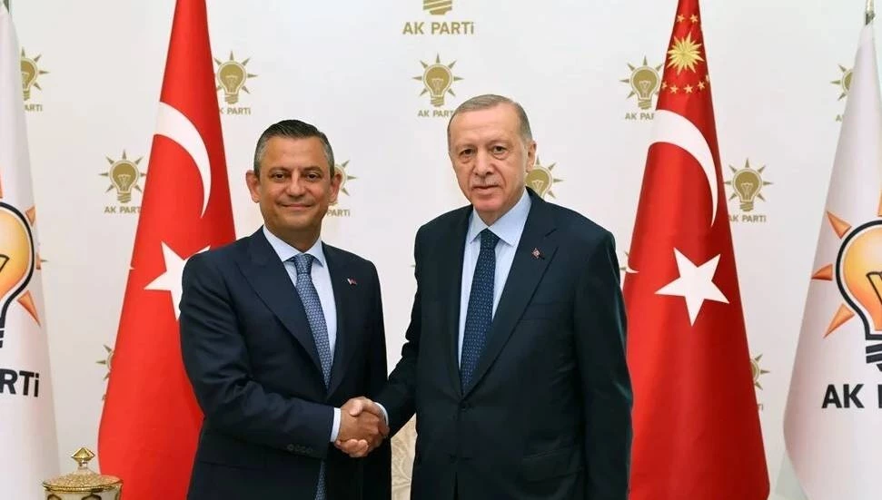 Erdoğan ile CHP lideri Özgür Özel